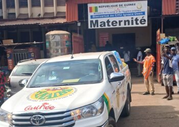 Journée des Femmes : l’ANAIM fait des dons à deux maternités de Conakry