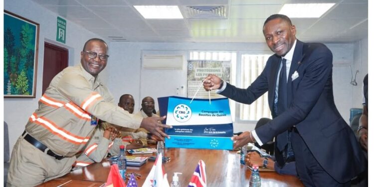 Visite de travail du Directeur Général de l’ANAIM à la CBG : renforcer les synergies pour une meilleure gouvernance des infrastructures minières